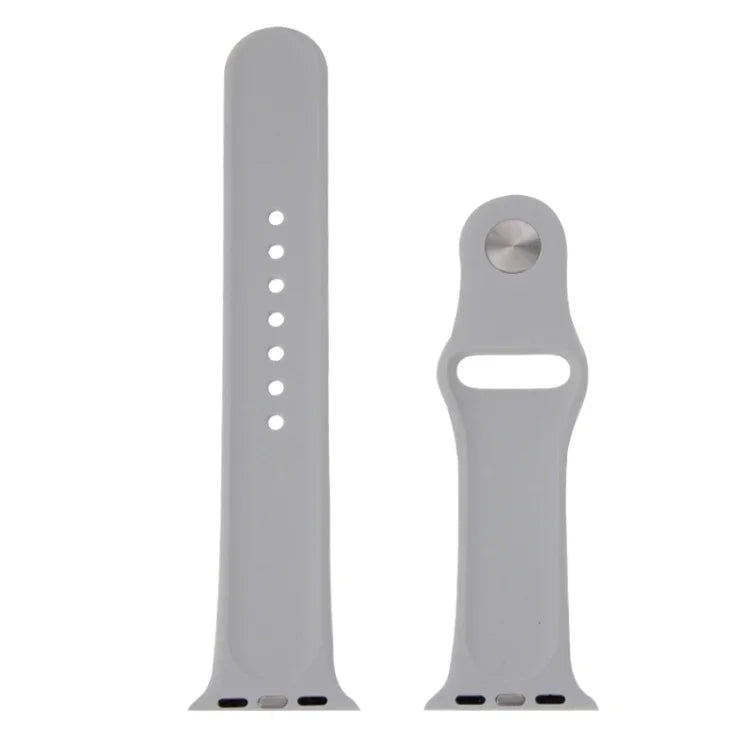 Bracelet de montre sport en caoutchouc haute performance plus long pour Apple Watch Sport 42 mm avec fermeture à ardillon