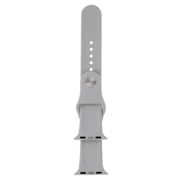 Bracelet de montre sport en caoutchouc haute performance plus long pour Apple Watch Sport 42 mm avec fermeture à ardillon