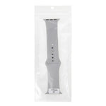 Bracelet de montre sport en caoutchouc haute performance plus long pour Apple Watch Sport 42 mm avec fermeture à ardillon