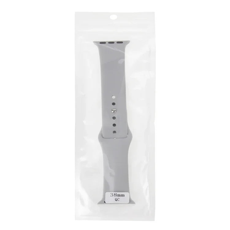 Bracelet de montre sport en caoutchouc haute performance plus long pour Apple Watch Sport 42 mm avec fermeture à ardillon