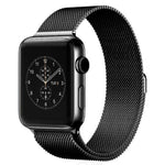 Pour Apple Watch 38mm Bracelet Milanese Magnétique en Acier Inoxydable, Pour Apple Watch 42mm / 41mm / 40mm / 38mm
