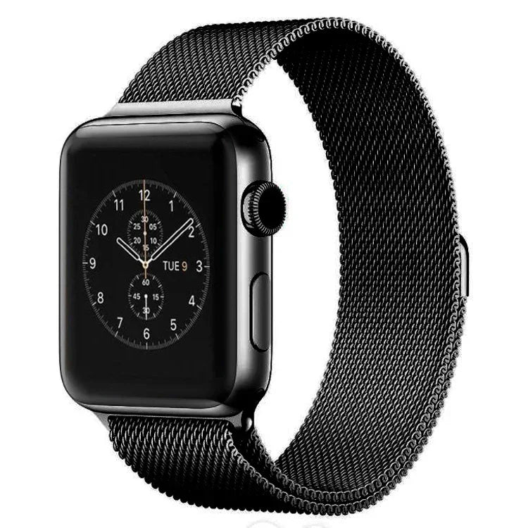 Pour Apple Watch 38mm Bracelet Milanese Magnétique en Acier Inoxydable, Pour Apple Watch 42mm / 41mm / 40mm / 38mm