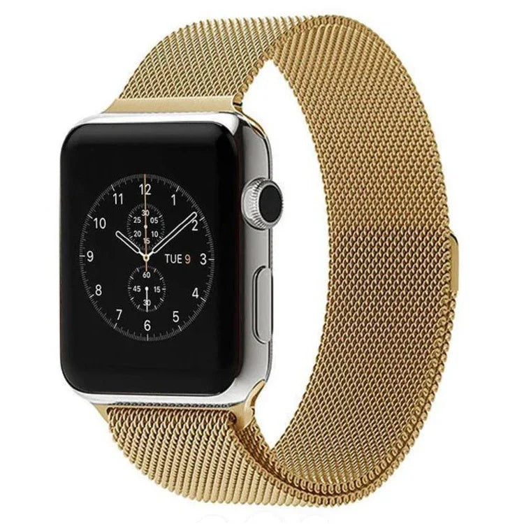 Pour Apple Watch 38mm Bracelet Milanese Magnétique en Acier Inoxydable, Pour Apple Watch 42mm / 41mm / 40mm / 38mm