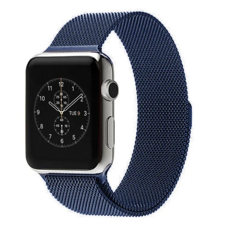 Pour Apple Watch 38mm Bracelet Milanese Magnétique en Acier Inoxydable, Pour Apple Watch 42mm / 41mm / 40mm / 38mm