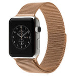 Pour Apple Watch 38mm Bracelet Milanese Magnétique en Acier Inoxydable, Pour Apple Watch 42mm / 41mm / 40mm / 38mm