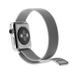 Pour Apple Watch 38mm Bracelet Milanese Magnétique en Acier Inoxydable, Pour Apple Watch 42mm / 41mm / 40mm / 38mm
