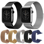 Pour Apple Watch 38mm Bracelet Milanese Magnétique en Acier Inoxydable, Pour Apple Watch 42mm / 41mm / 40mm / 38mm