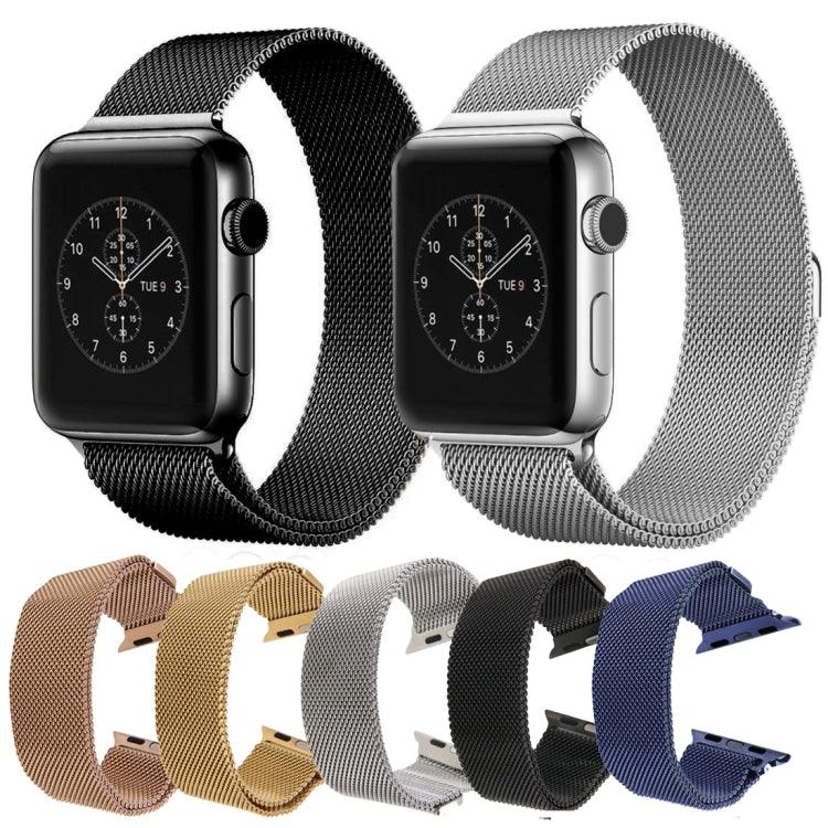 Pour Apple Watch 38mm Bracelet Milanese Magnétique en Acier Inoxydable, Pour Apple Watch 42mm / 41mm / 40mm / 38mm
