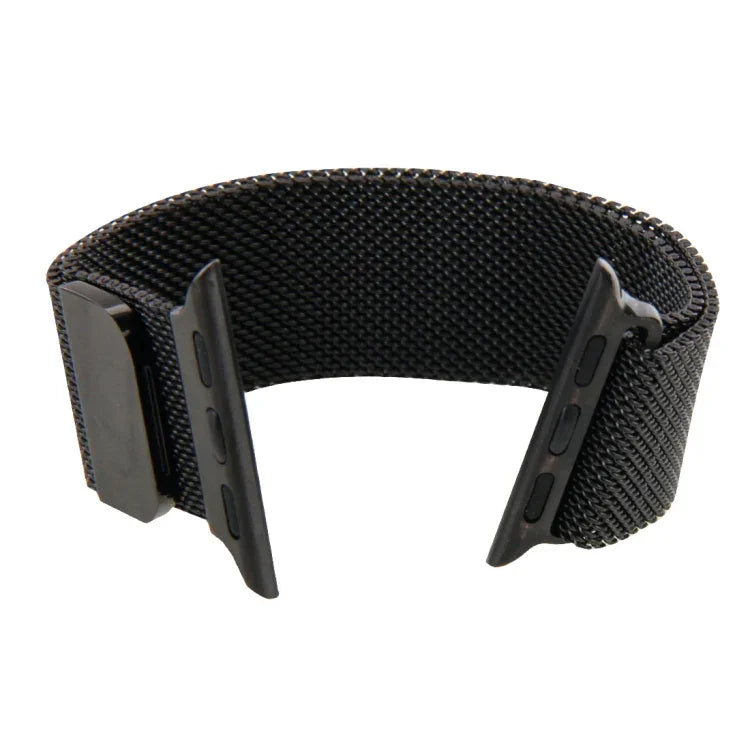 Pour Apple Watch 42mm Bracelet Milanese Magnétique en Acier Inoxydable, Pour Apple Watch 46mm / 49mm / 45mm / 44mm
