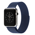Pour Apple Watch 42mm Bracelet Milanese Magnétique en Acier Inoxydable, Pour Apple Watch 46mm / 49mm / 45mm / 44mm