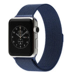 Pour Apple Watch 42mm Bracelet Milanese Magnétique en Acier Inoxydable, Pour Apple Watch 46mm / 49mm / 45mm / 44mm