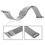 Pour Apple Watch 42mm Bracelet Milanese Magnétique en Acier Inoxydable, Pour Apple Watch 46mm / 49mm / 45mm / 44mm