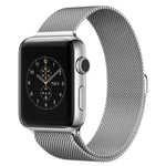 Pour Apple Watch 42mm Bracelet Milanese Magnétique en Acier Inoxydable, Pour Apple Watch 46mm / 49mm / 45mm / 44mm