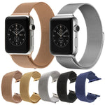 Pour Apple Watch 42mm Bracelet Milanese Magnétique en Acier Inoxydable, Pour Apple Watch 46mm / 49mm / 45mm / 44mm