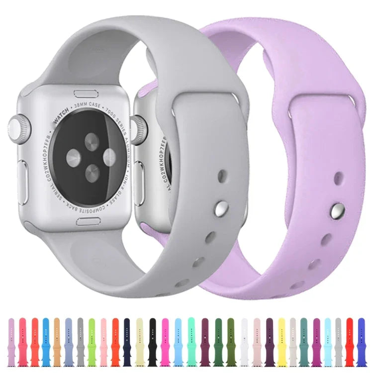 Pour Apple Watch Ultra 49 mm et Watch Ultra 2 49 mm / Series 9&8&7 45 mm / SE 3&SE 2&6&SE&5&4 44 mm / 3&2&1 42 mm Bracelet de montre en caoutchouc 3 en 1 avec boucle ardillon, Pour Apple Watch Ultra 49 mm et Watch Ultra 2 49 mm / Series 9&8&7 45 mm