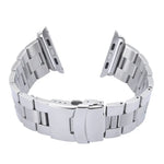 Bracelet de montre à boucle classique en acier inoxydable 38 mm pour Apple Watch