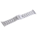 Bracelet de montre à boucle classique en acier inoxydable 38 mm pour Apple Watch