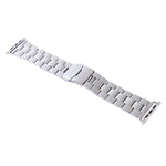 Bracelet de montre à boucle classique en acier inoxydable 38 mm pour Apple Watch