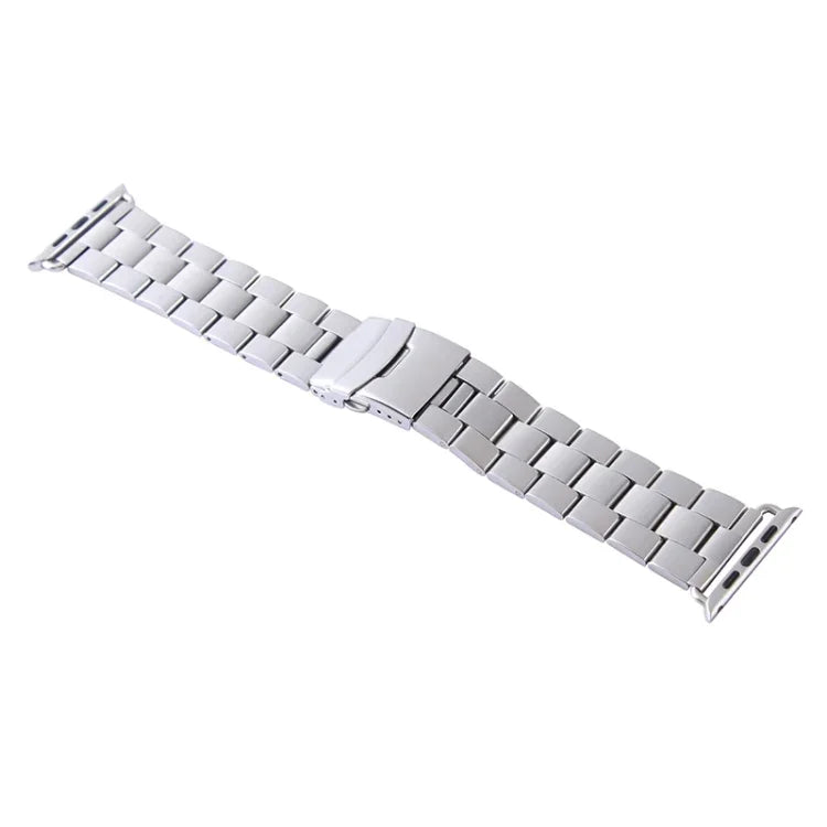 Bracelet de montre à boucle classique en acier inoxydable 38 mm pour Apple Watch