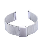 Pour bracelet de montre en acier inoxydable à boucle classique milanaise de 38 mm pour Apple Watch, à utiliser uniquement avec les connecteurs (S-AW-3291), S-AW-3123, S-AW-3123B
