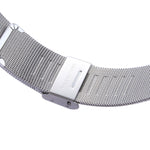 Pour bracelet de montre en acier inoxydable à boucle classique milanaise de 38 mm pour Apple Watch, à utiliser uniquement avec les connecteurs (S-AW-3291), S-AW-3123, S-AW-3123B