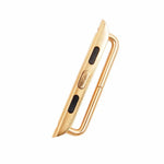 Connecteur de bracelet en métal avec boucle métallique (paire) pour Apple Watch 38/40/41 mm