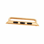 Connecteur de bracelet en métal avec boucle métallique (paire) pour Apple Watch 38/40/41 mm
