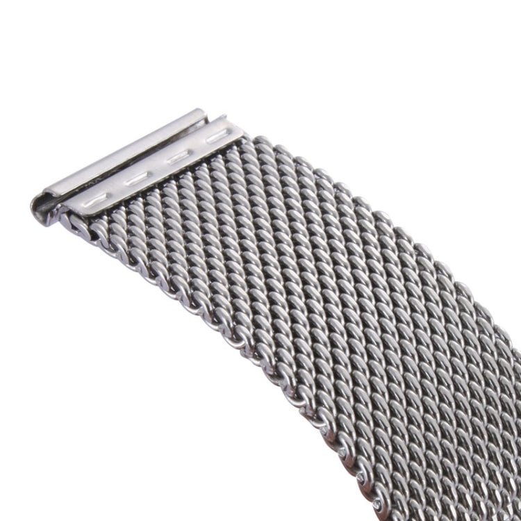 Pour bracelet de montre en acier inoxydable à boucle classique milanaise de 38 mm pour Apple Watch, à utiliser uniquement avec les connecteurs (S-AW-3291), S-AW-3322, S-AW-3322B