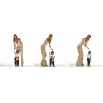 Harnais type gilet pour enfants, laisse ajustable de sécurité pour tout-petit, assistant de marche bébé Moon Walk, assistant de marche bébé