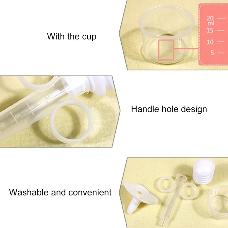Alimentation de médicament pour bébé Balcherlam avec tube aiguille, distributeur de médicament