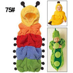 Vêtement bébé style ver de charpentier mignon pour dormir, taille : 75yard