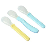 Mignonne cuillère en gel de silicone pour bébé (livraison aléatoire), 3703