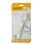 Mignonne cuillère en gel de silicone pour bébé (livraison aléatoire), 3703