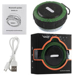 Enceinte Bluetooth Extérieure Étanche C6 avec Ventouse, Compatible Appels Mains Libres