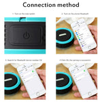 Enceinte Bluetooth Extérieure Étanche C6 avec Ventouse, Compatible Appels Mains Libres
