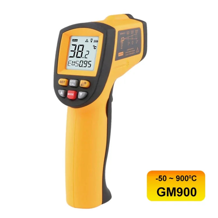 Thermomètre infrarouge, plage de température : -50 - 900 degrés Celsius, GM900