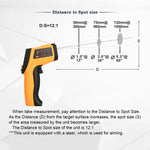 Thermomètre infrarouge, plage de température : -50 - 900 degrés Celsius, GM900