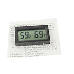 Mini thermomètre numérique intérieur LCD Humidité, Affichage Centigrade TH05, Affichage Fahrenheit TH05A