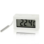 Mini thermomètre numérique intérieur LCD, blanc, thermomètre LCD
