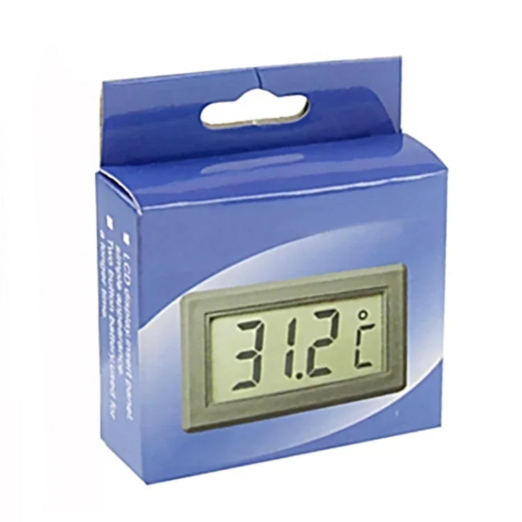 Mini thermomètre numérique intérieur LCD, blanc, thermomètre LCD