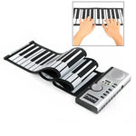Clavier MIDI Datopal 61 touches enroulables, blanc