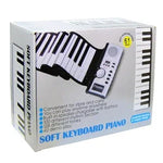 Clavier MIDI Datopal 61 touches enroulables, blanc