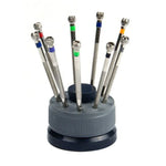 Ensemble de 9 tournevis de réparation de montre 0,5mm-2,5mm, 9 en 1