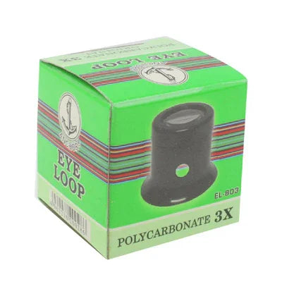 Loupe oculaire en polycarbonate pour réparation de montre 3X / Loupe grossissante, Loupe pour montre