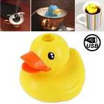 Humidificateur d'air USB style canard mignon, humidificateur d'air style canard