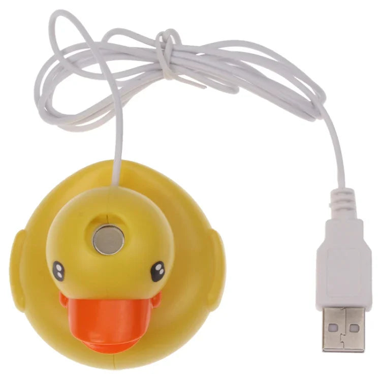 Humidificateur d'air USB style canard mignon, humidificateur d'air style canard