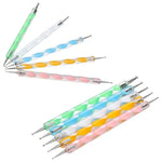 Stylo-pinceau pour décoration d'ongles, Longueur : 13 cm