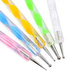 Stylo-pinceau pour décoration d'ongles, Longueur : 13 cm