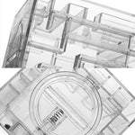 Boîte cadeau tirelire transparente 3D, tirelire 3D