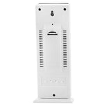Thermomètre numérique LED LCD lumineux HTC-8 avec hygromètre rétroéclairé, humidimètre, alarme / date / horloge / calendrier, HTC-8